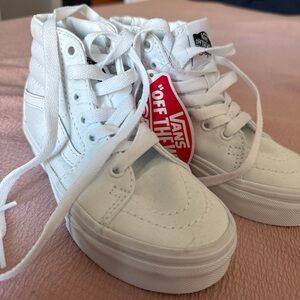 Vans Kids Classic White High-Tops